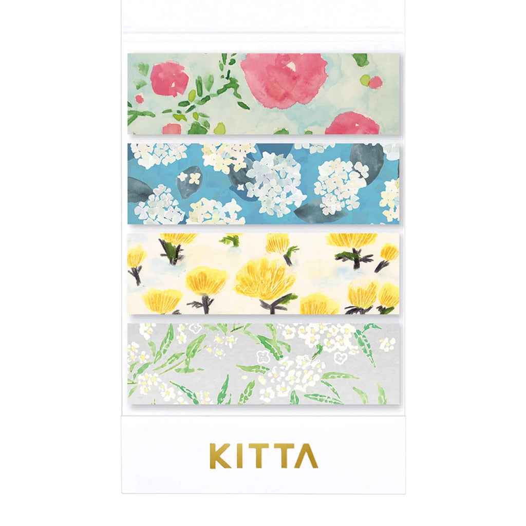 KITTA Masking Tape - Flower 7 — roll front