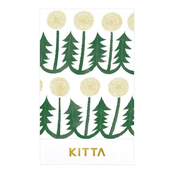 KITTA Masking Tape - Flower 8 — pattern detail
