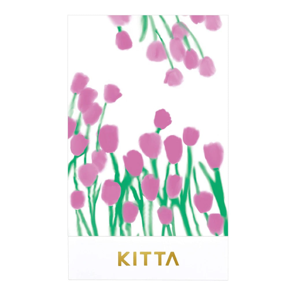 KITTA Masking Tape - Lake — applied on surface