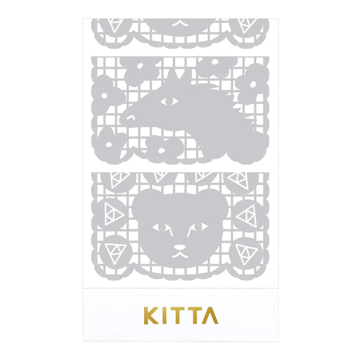 (DD) KITTA Masking Tape - Lace — applied on surface