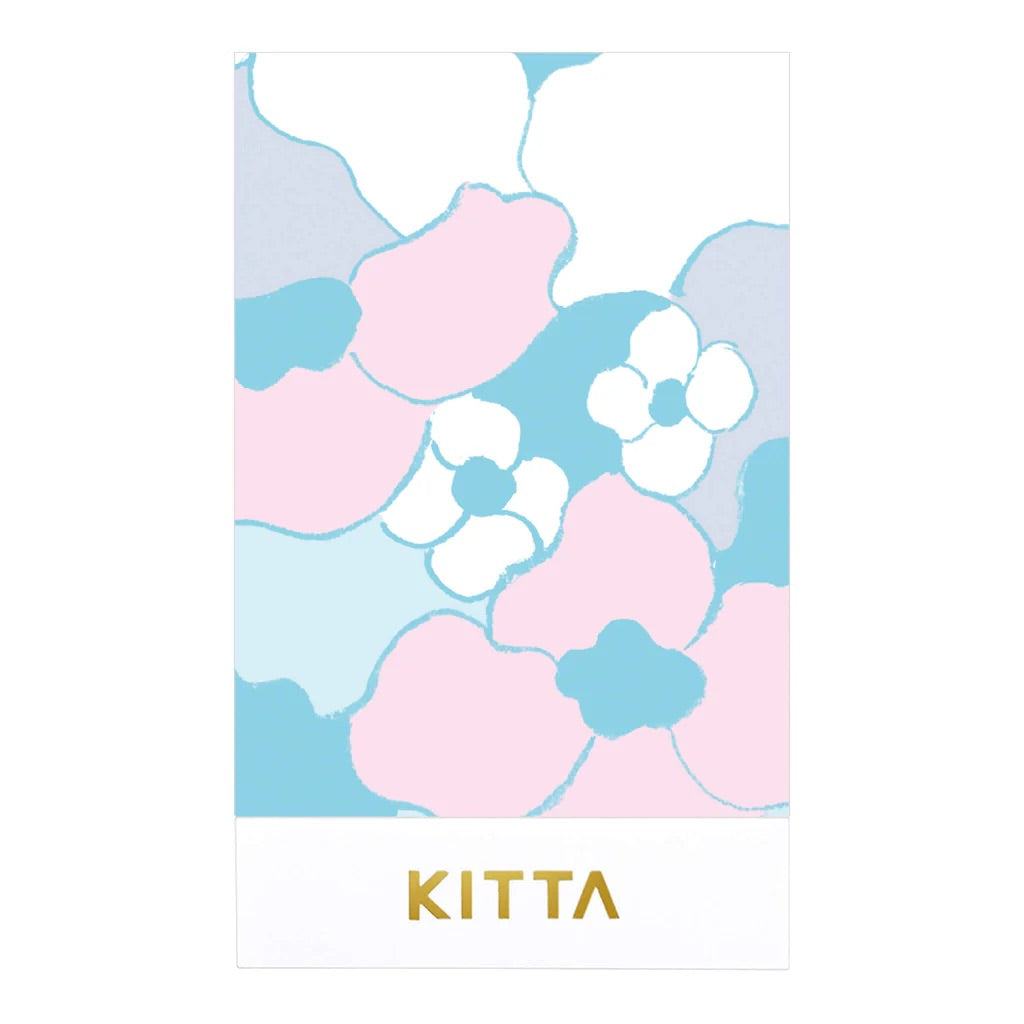 KITTA Masking Tape - Clear Stained Glass (Gold Foil) — roll front