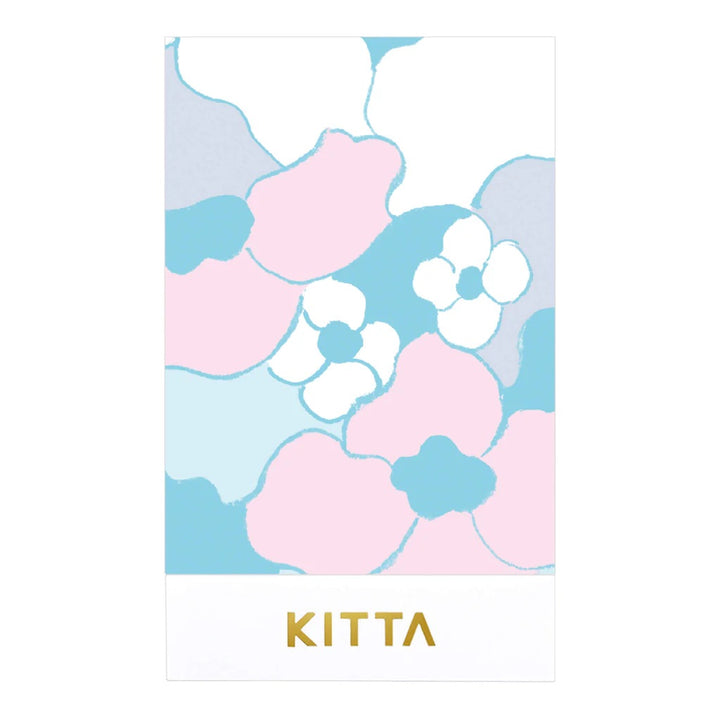 KITTA Masking Tape - Clear Stained Glass (Gold Foil) — roll front