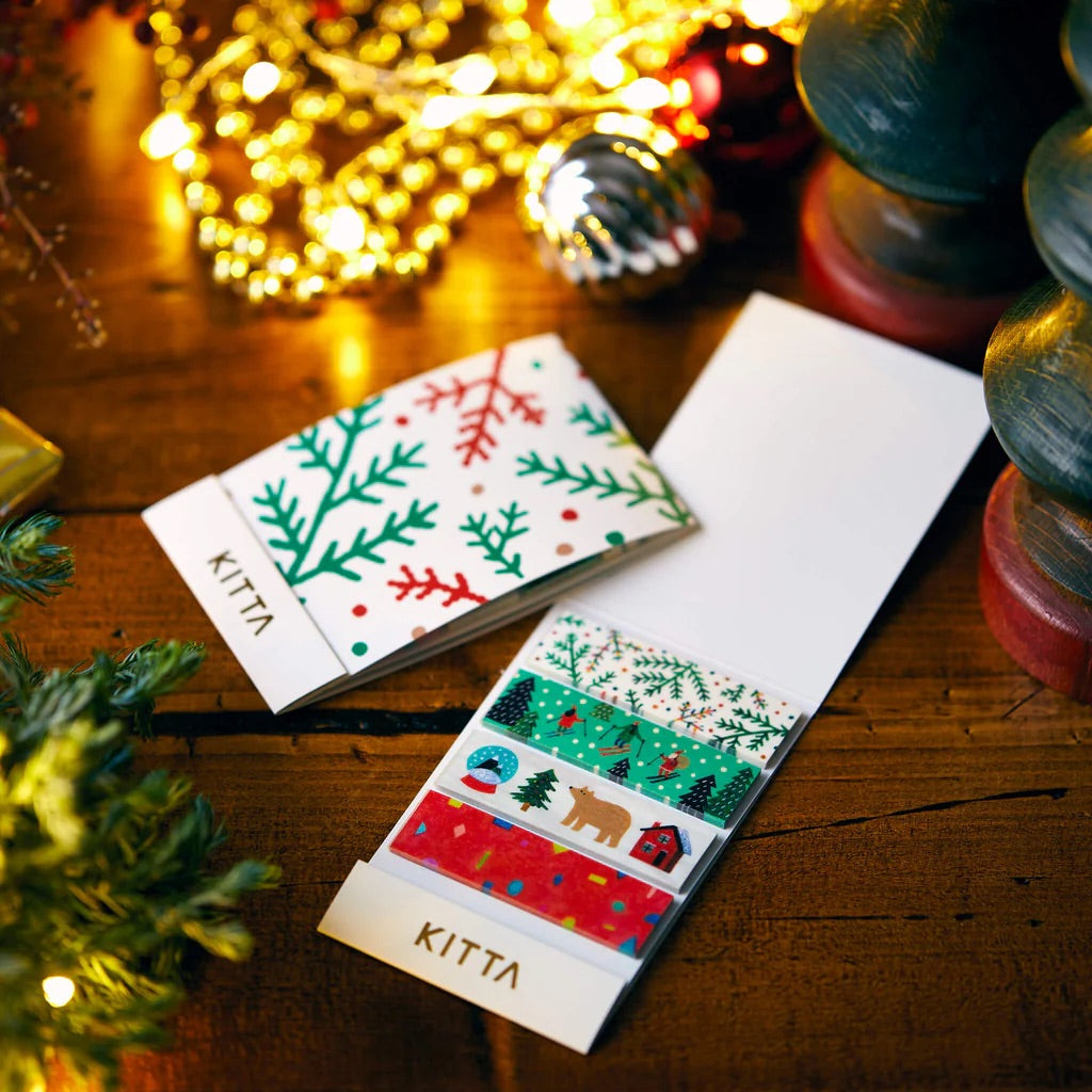 KITTA Limited Edition Masking Tape - Christmas — with packaging