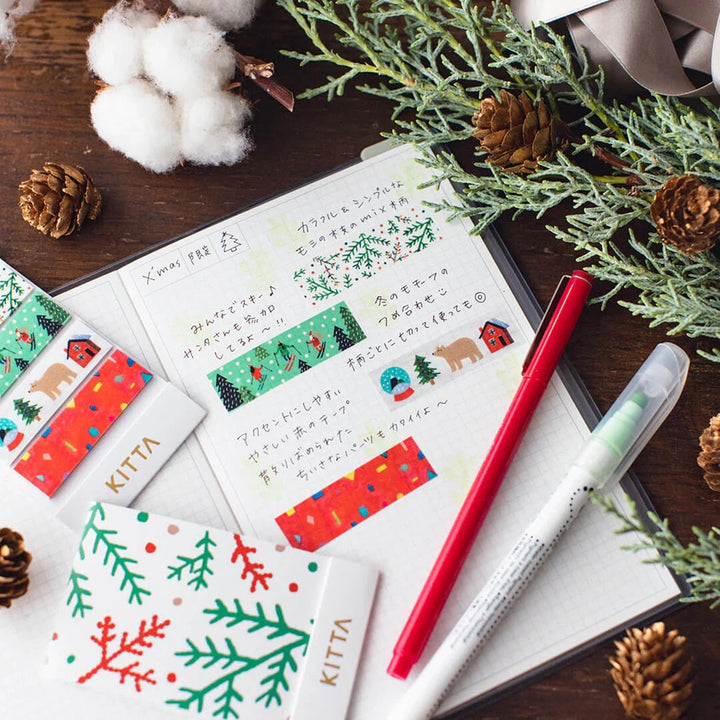 KITTA Limited Edition Masking Tape - Christmas — colour swatch