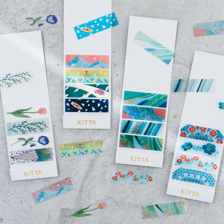 KITTA Masking Tape - Clear Landscape — close-up