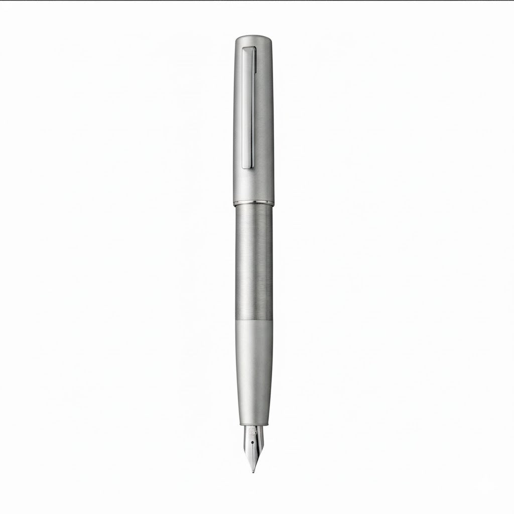 Lamy Aion Fountain Pen Olive Silver — Lamy fountain pen — precision nib writing instrument, at Cityluxe Singapore stationery store