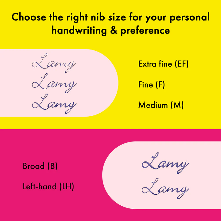 Lamy Safari Special Edition Fountain Pen Neon Pink — barrel detail