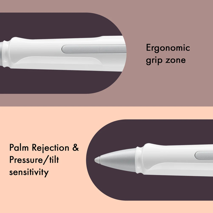 Lamy Stylus Pen Note+ Safari - White — with packaging
