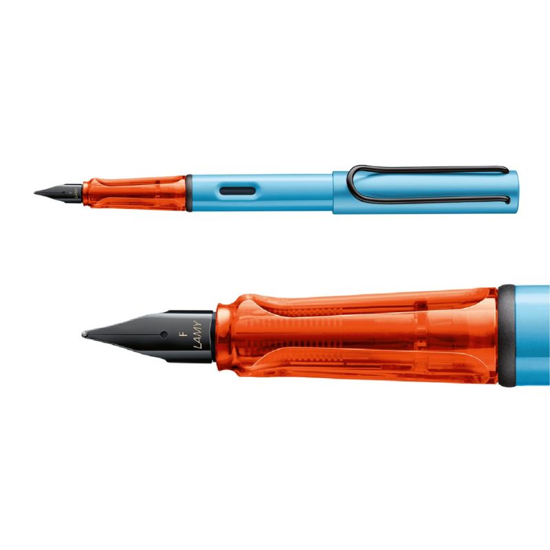 LAMY AL-star Fountain Pen - Denim - Special Edition — nib close-up