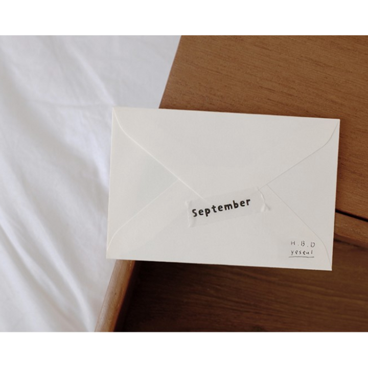 Suatelier Masking Tape - lettering.01 — roll side
