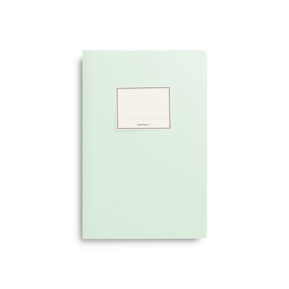 Leuchtturm1917 A5 Medium Jottbook Pur Front Sticker - Mint Green