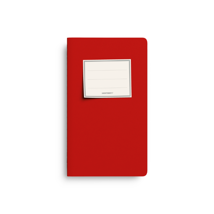 Leuchtturm1917 A6 Pocket Jottbook Pur Front Sticker - Cherry