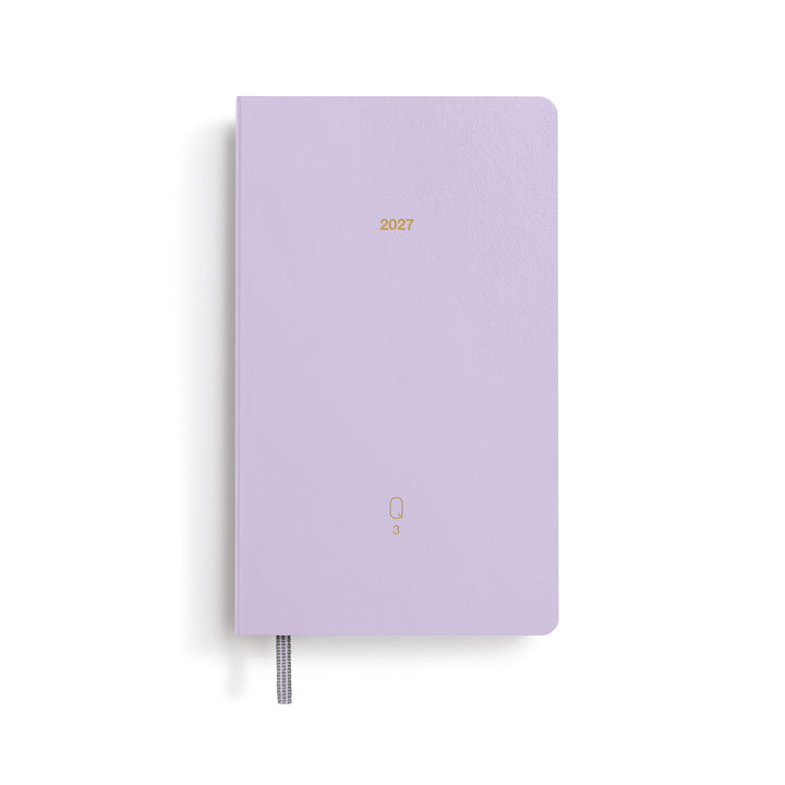 Leuchtturm1917 A6 Pocket Quarterly Daily Planner 2027, 4-Pack - Rose Shades