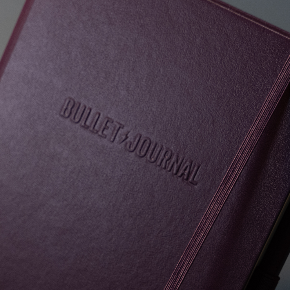 Leuchtturm1917 Bullet Journal Edition 2 A5 Medium Hardcover Notebook - Dotted / Purple26