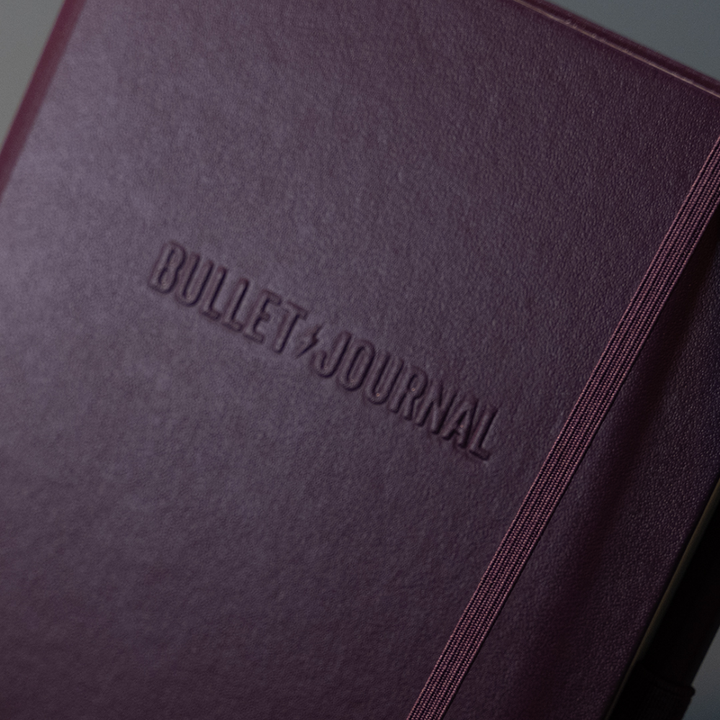 Leuchtturm1917 Bullet Journal Edition 2 A5 Medium Hardcover Notebook - Dotted / Purple26