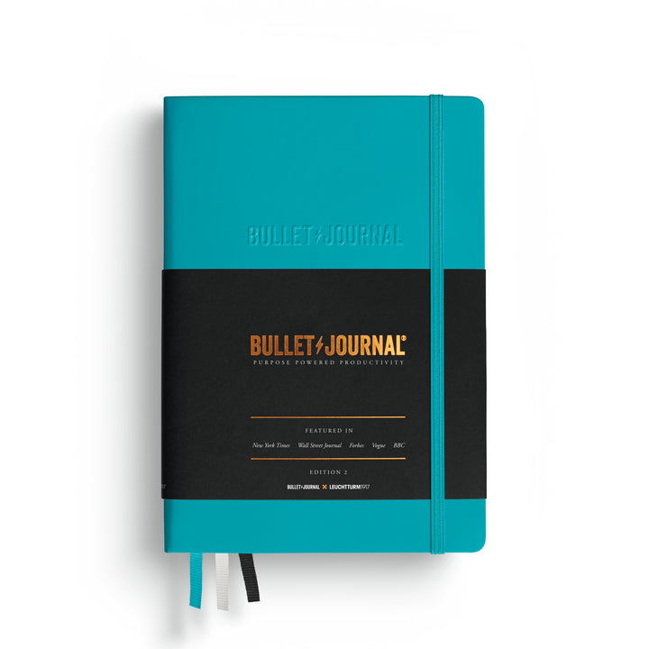 Leuchtturm1917 Bullet Journal Gift Box – Turquoise25 — back cover