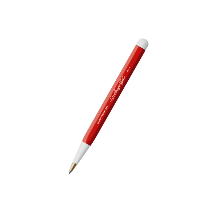 Leuchtturm1917 Drehgriffel Nr. 1 - Ballpoint Pen with Royal Blue Ink - Cherry — capped