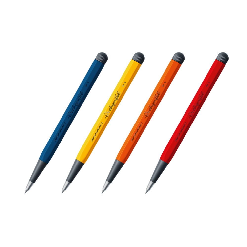 Leuchtturm1917 Drehgriffel Nr. 2 - Mechanical Pencil with Graphite Lead - Pumpkin