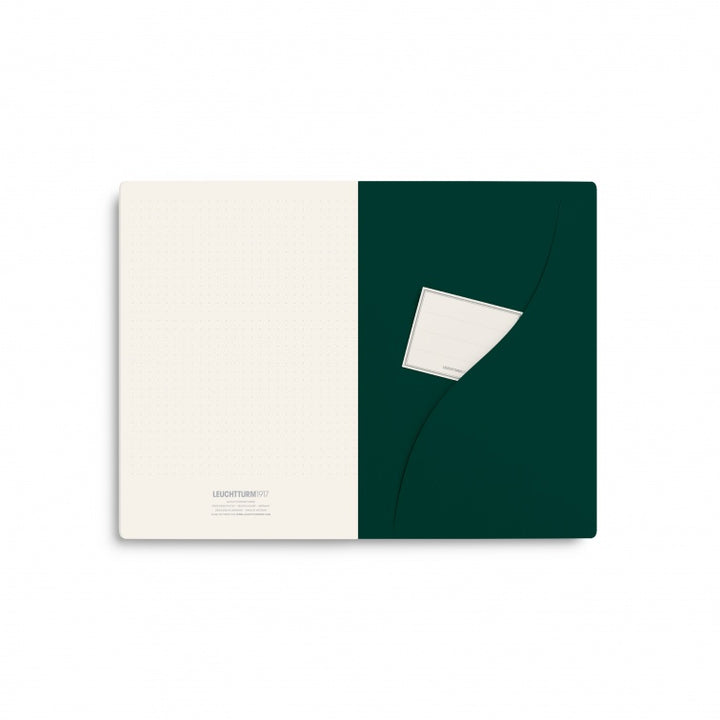 Leuchtturm1917 Jottbook Pur Medium Dotted - Forest Green