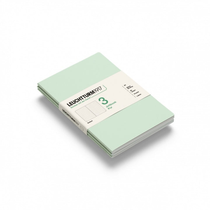 Leuchtturm1917 Jottbook Pur Medium Dotted - Mint Green