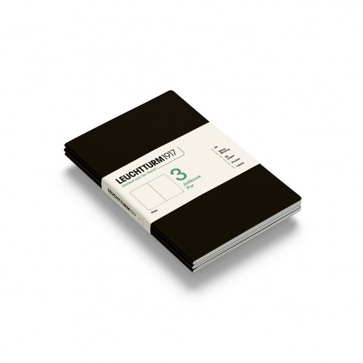 Leuchtturm1917 Jottbook Pur Medium Plain - Black