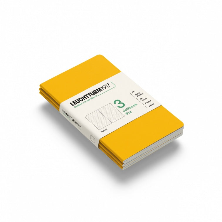 Leuchtturm1917 Jottbook Pur Pocket Dotted - Sunflower
