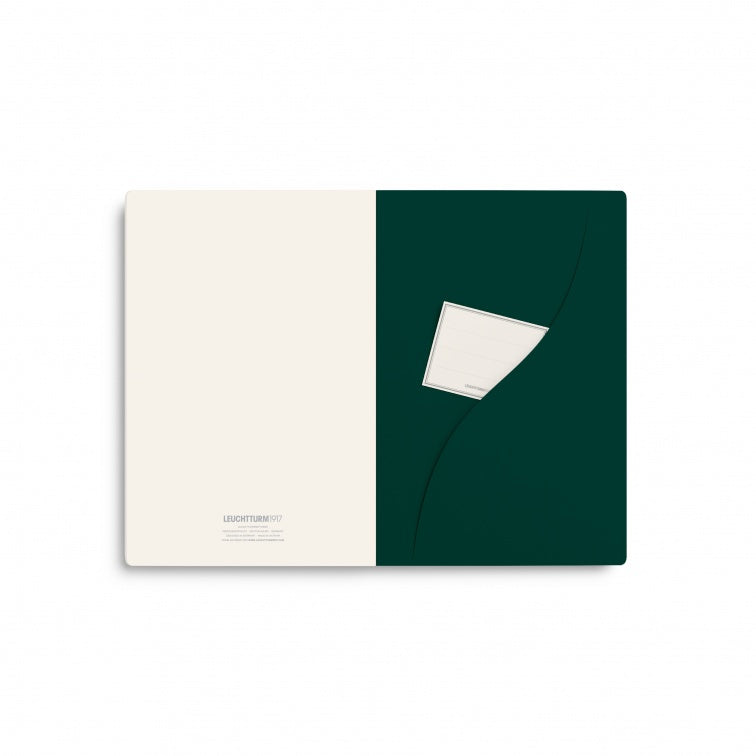 Leuchtturm1917 Jottbook Pur Medium Plain - Forest Green
