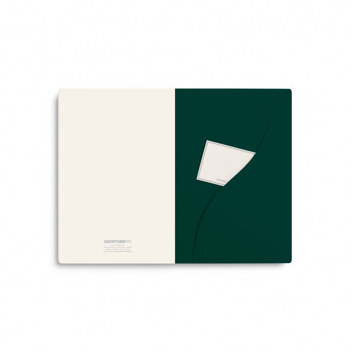 Leuchtturm1917 Jottbook Pur Medium Plain - Forest Green