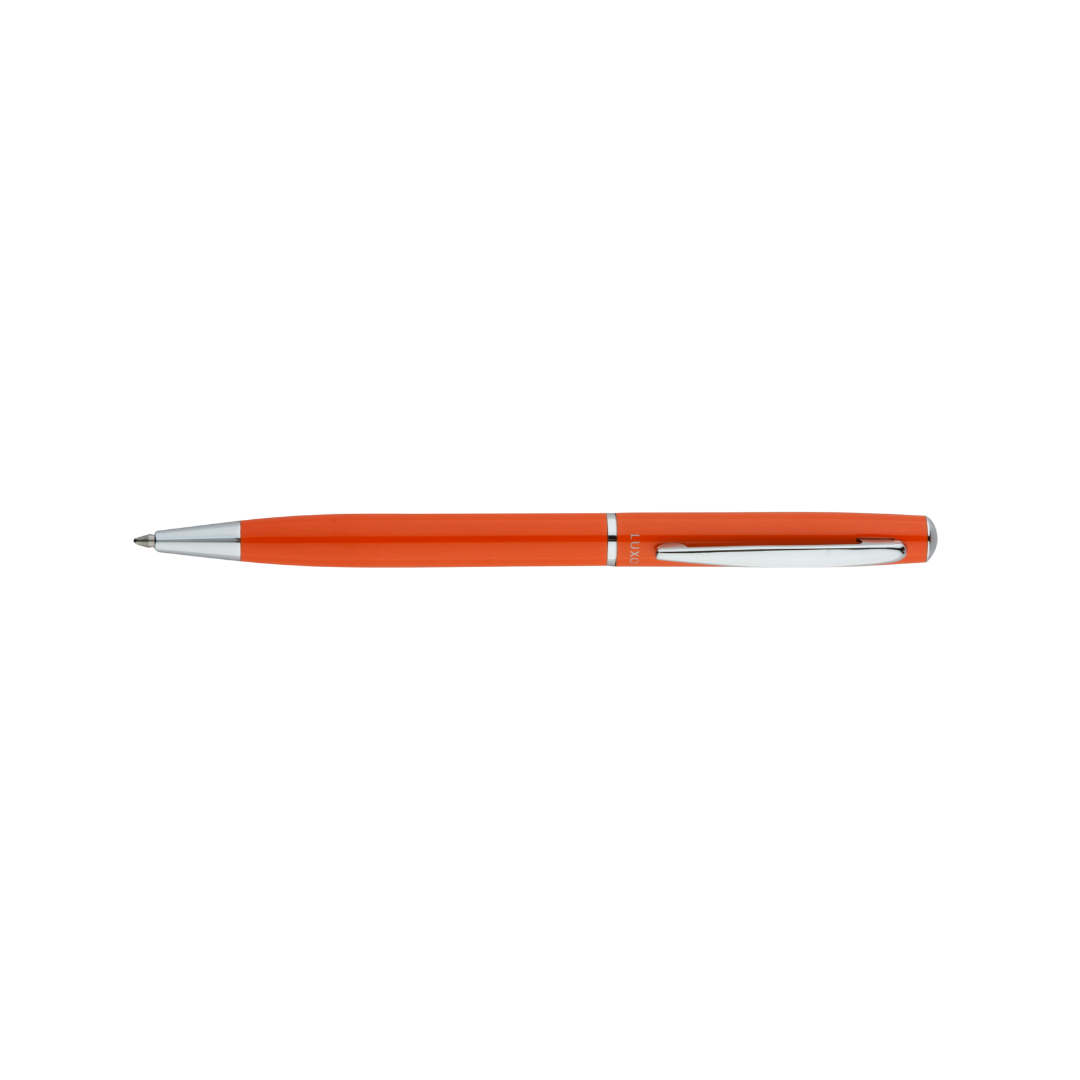 Luxo Studio Ballpoint Pen Orange — tip detail