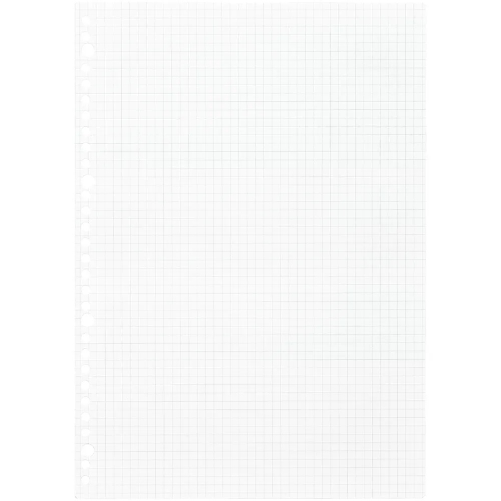 Maruman A4 Loose Leaf 5mm Graph 100 sheets — side view