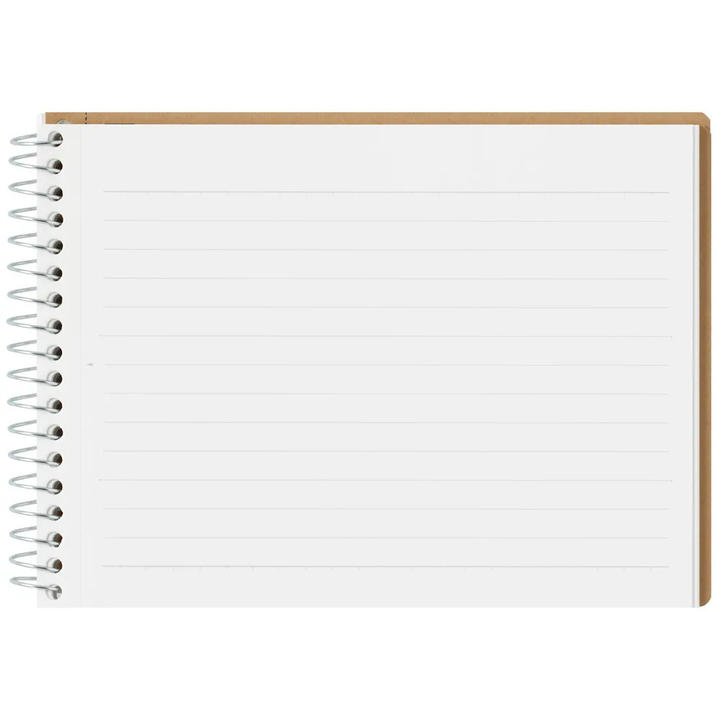 Maruman A6 Spiral Note BASIC 80 Sheets 6.5mm - Ruled