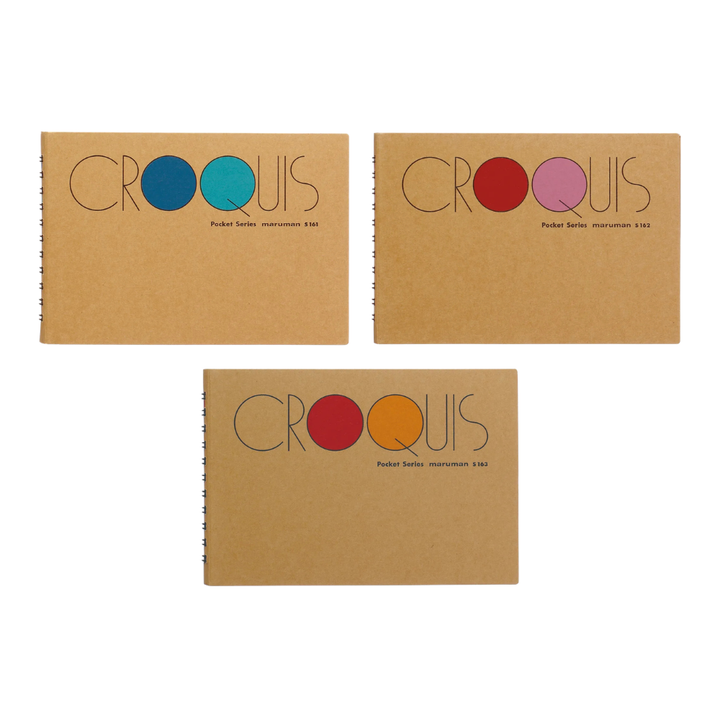 Maruman Pocket Size Cream Croquis Paper — side view