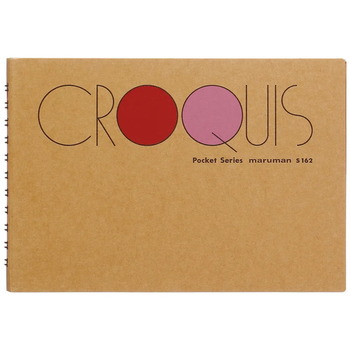 Maruman Pocket Size Cream Croquis Paper — front view