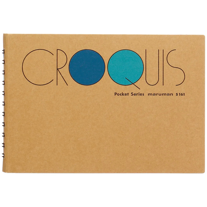 Maruman Pocket Size Croquis Book White Croquis Paper — front view