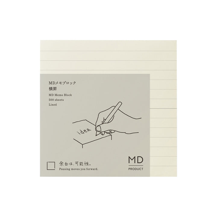 MD Memo Block - Lined