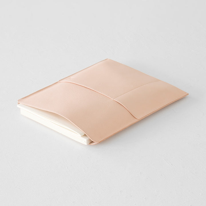 MD Notebook Bag Boxed (A5) - Vertical Goat Leather — back cover