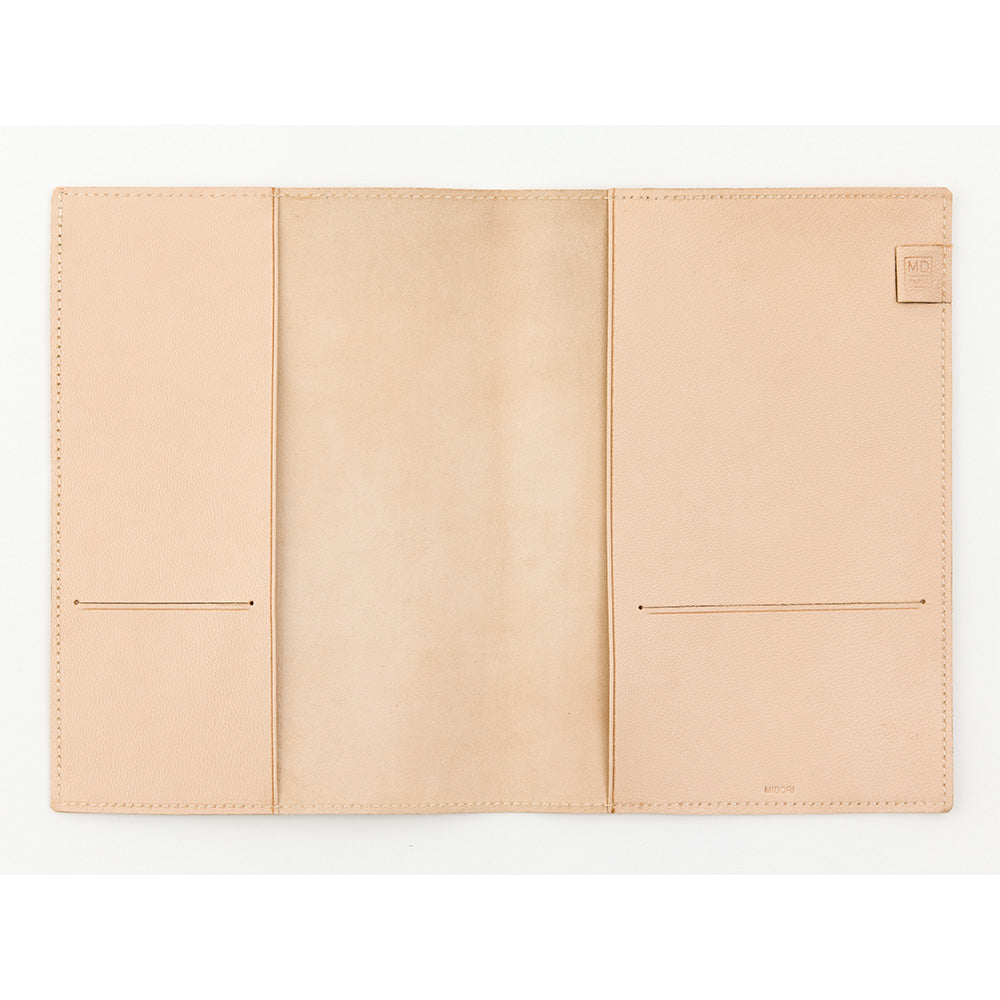 MD Notebook Cover Boxed (A5) - Goat Leather — back cover