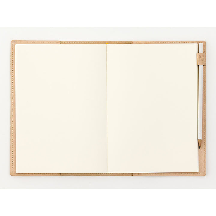 MD Notebook Cover Boxed (A5) - Goat Leather — pocket detail