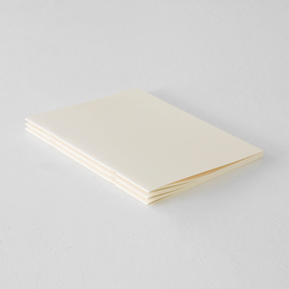 MD Notebook Light (A4 Variant) Gridded 3pcs Pack A — back cover
