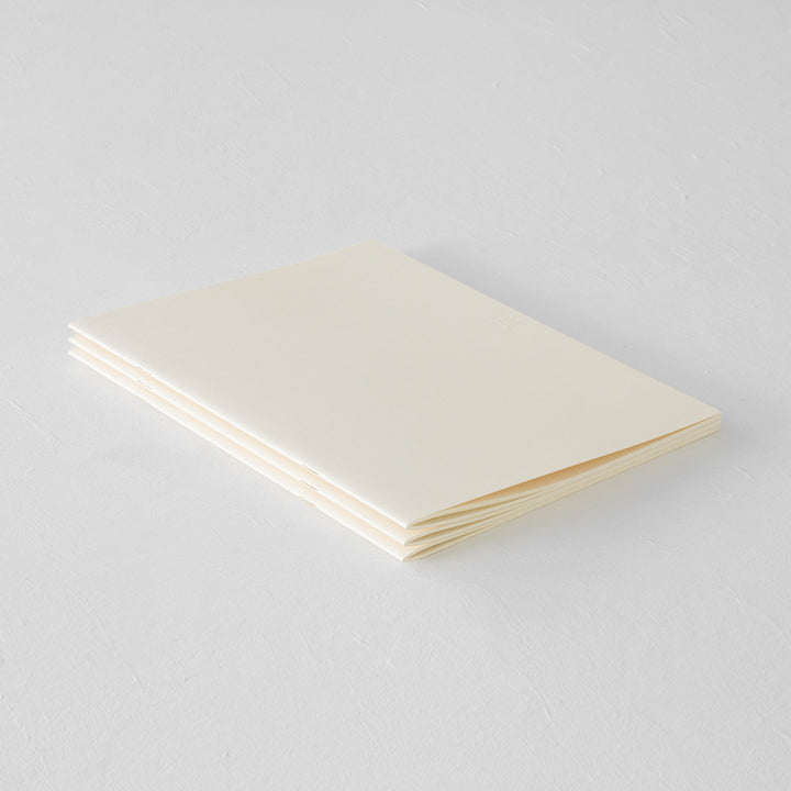 MD Notebook Light (A4 Variant) Gridded 3pcs Pack A — back cover