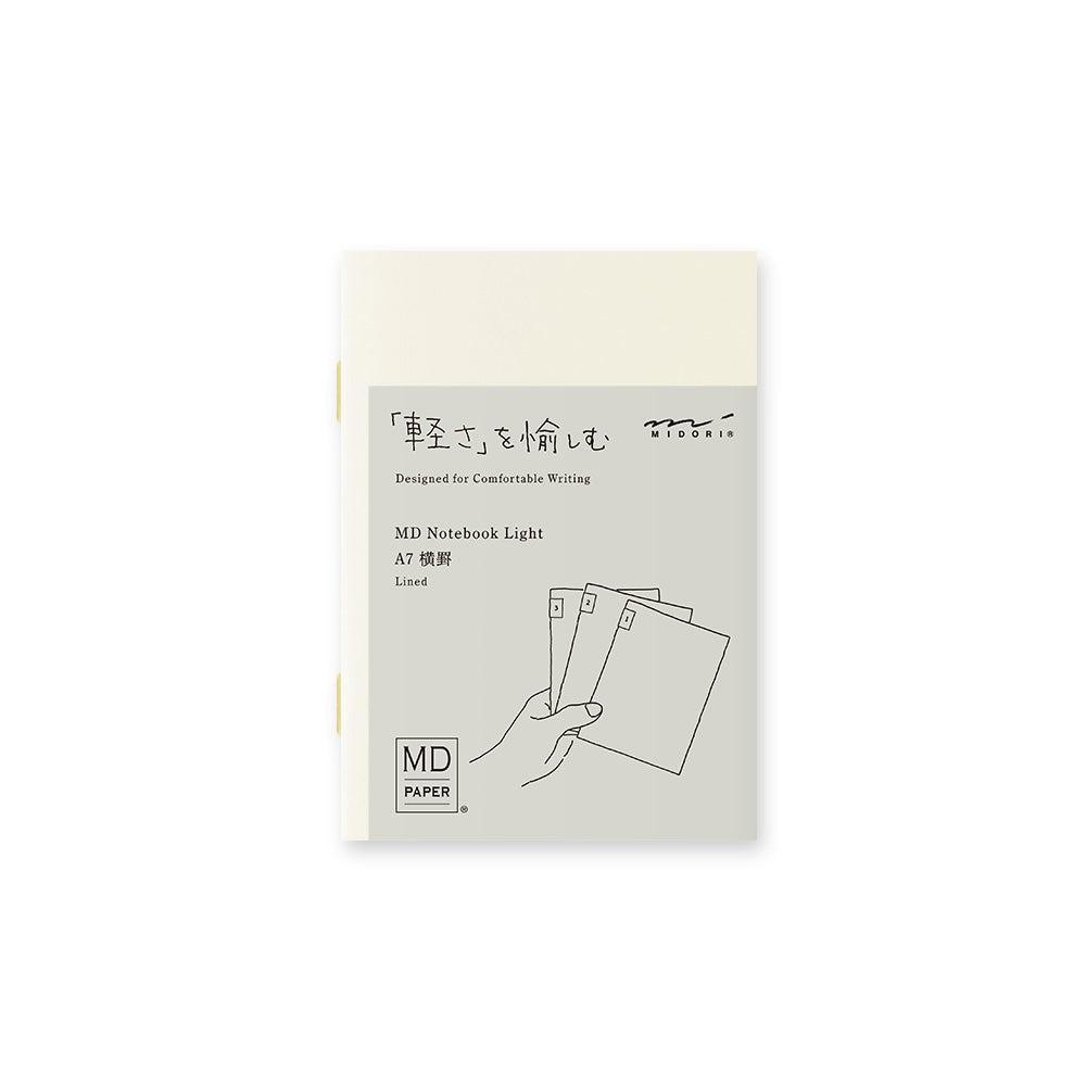 MD Notebook Light A7 - Lined — front cover