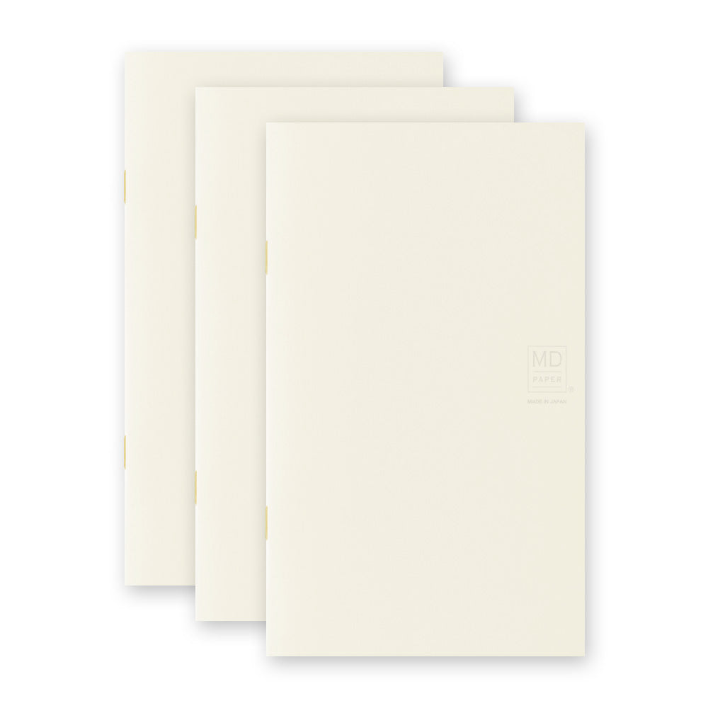 MD Notebook Light <B6 Slim> Grid 3pcs — open spread