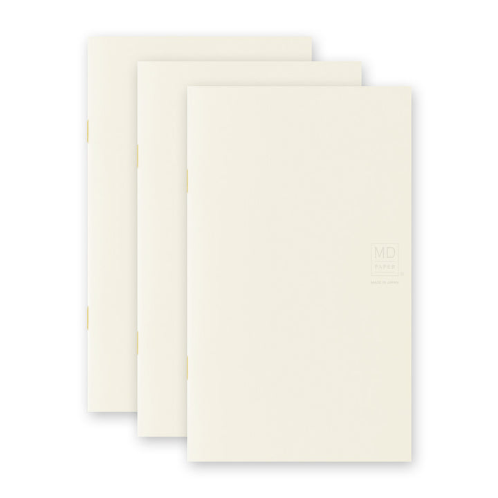 MD Notebook Light <B6 Slim> Grid 3pcs — open spread