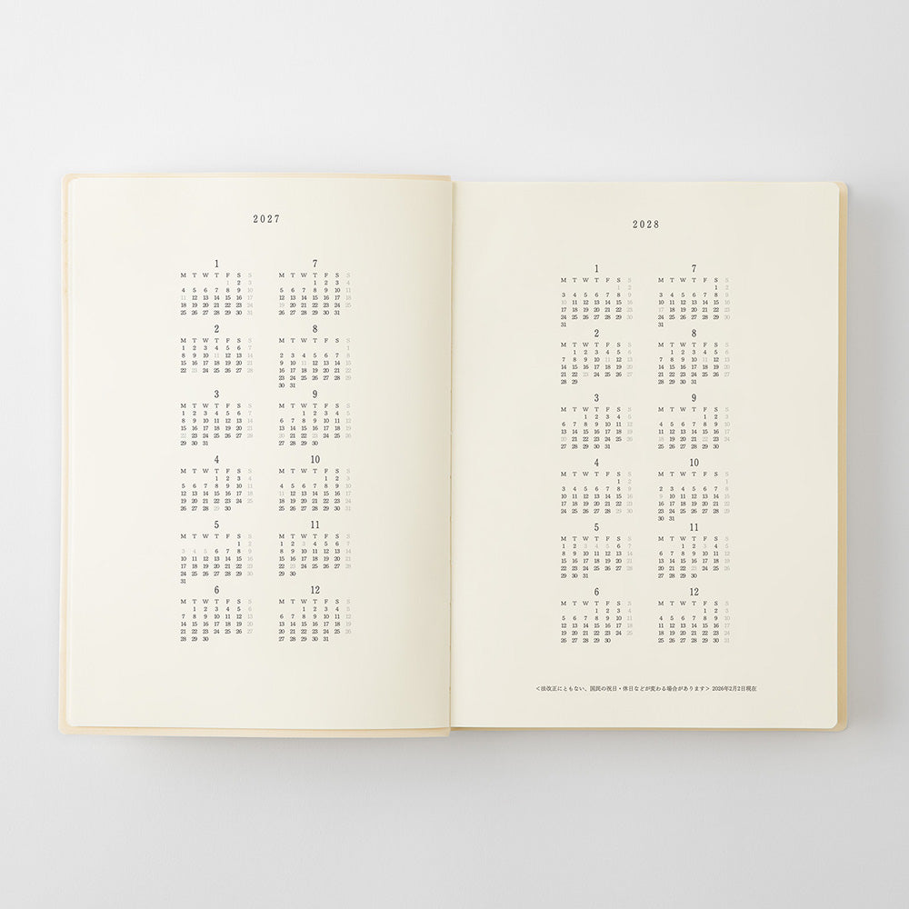 Midori A5 Notebook Diary 1 Day 1 Page 2027