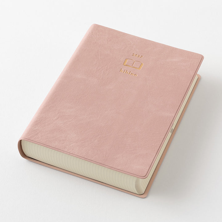 Midori A6 Diary Hibino Pink 2027