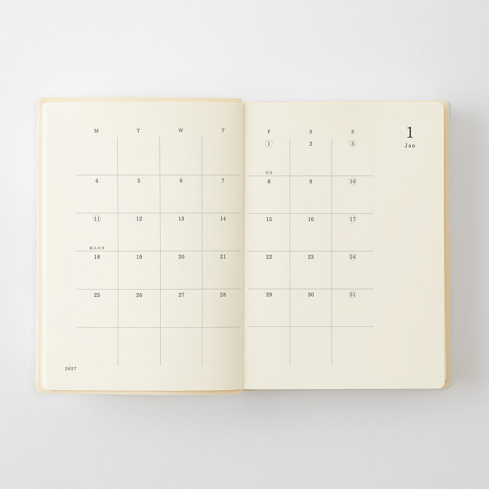 Midori A6 Notebook Diary 1 Day 1 Page 2027