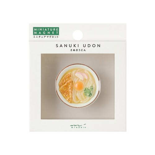 Midori Miniature Magnet - Sanuki Udon — side view