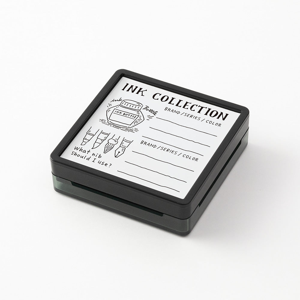 Midori Paintable Stamp Pre-inked - Ink Collection A — side view