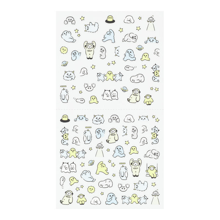 Midori Sticker 2738 Lined Monster