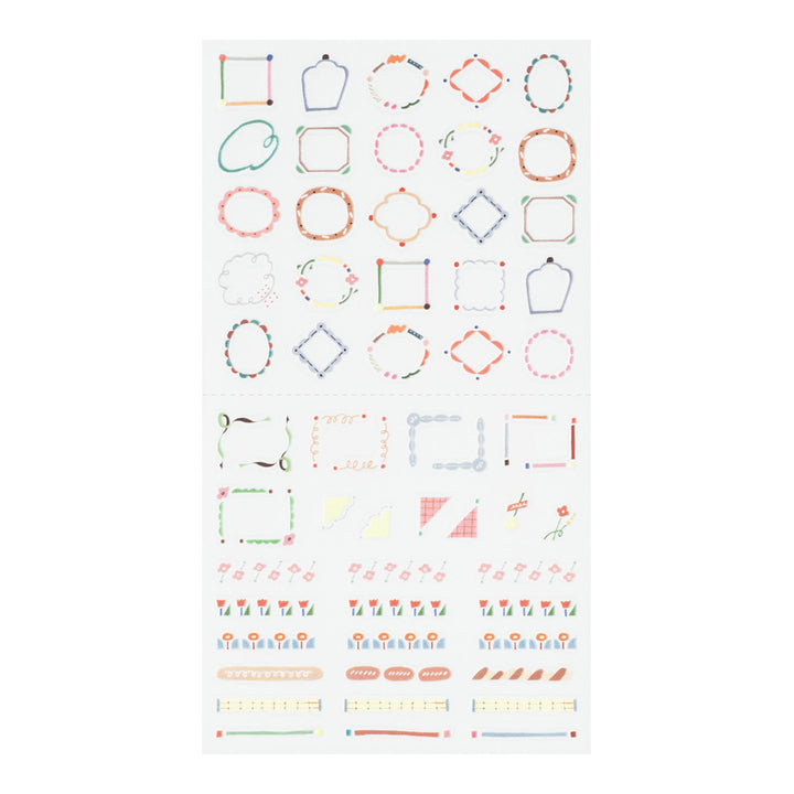 Midori Sticker 2740 Date Circle Decorative